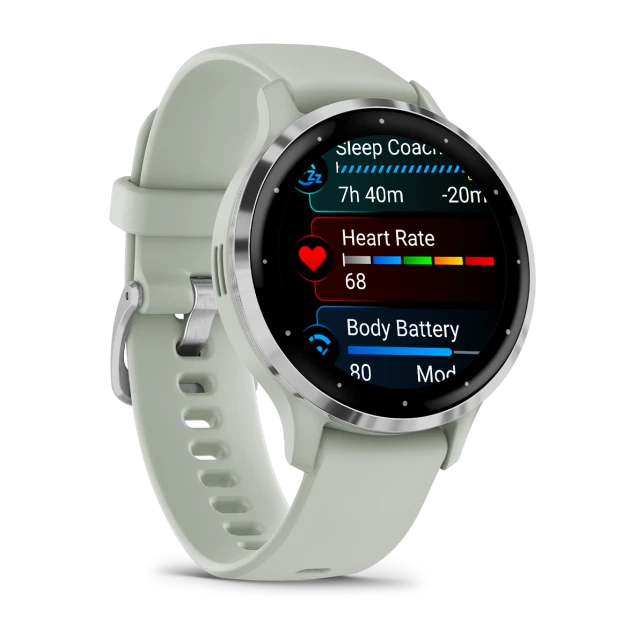SMARTWATCH Garmin Venu 3S Sage Grey/Slate "010-02785-01" 1