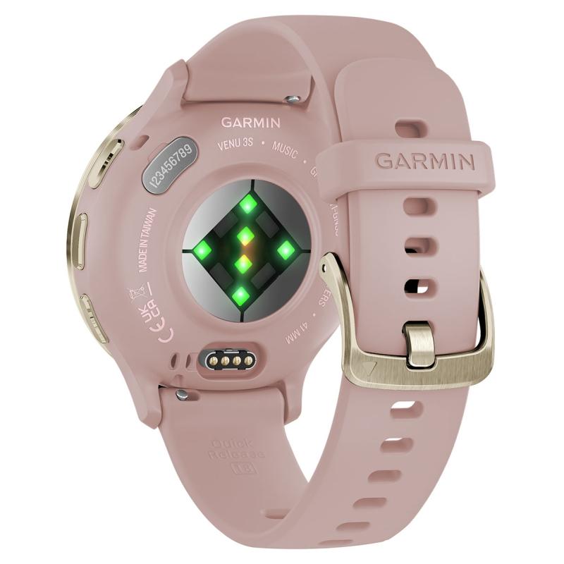SMARTWATCH Garmin Ceas Garmin Venu 3S Pink Dawn/Soft Gold,"010-02785-03"
