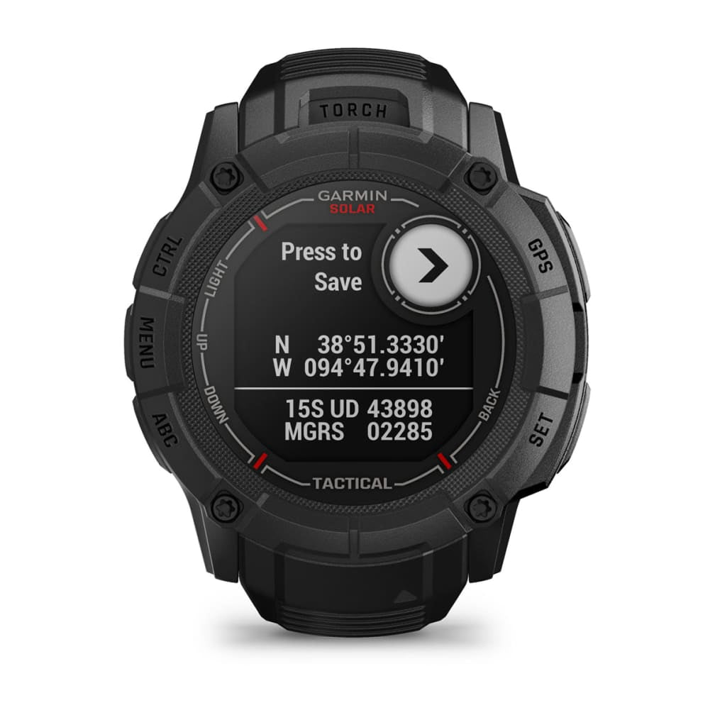 Smartwatch Instinct 2X Solar Tactical Edition Black "010-02805-03"