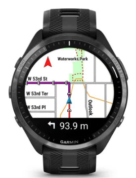 Smartwatch Garmin Forerunner 965 GPS, 47mm, Ecran AMOLED 1.4