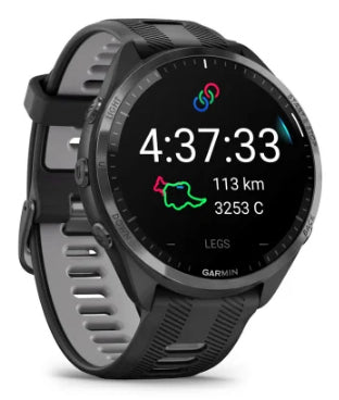 Smartwatch Garmin Forerunner 965 GPS, 47mm, Ecran AMOLED 1.4