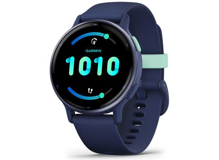 Ceas Garmin vivoactive 5 Blue/Blue Metal "010-02862-12"