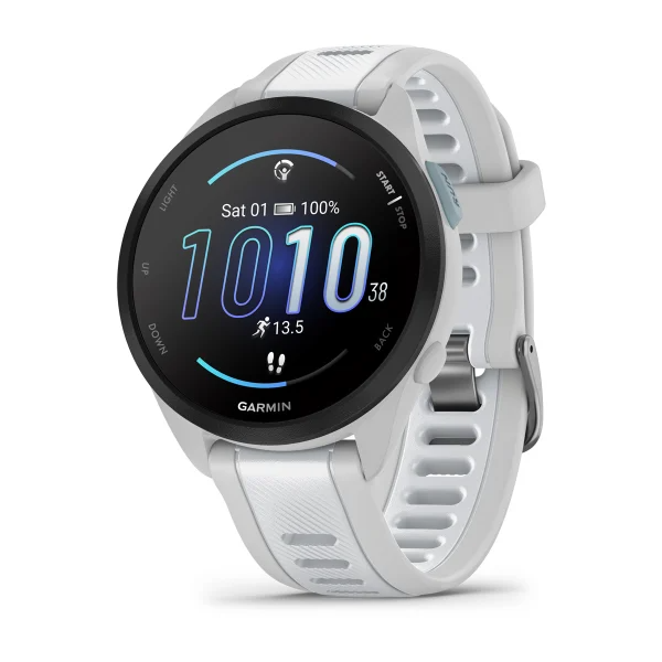 Ceas Garmin Forerunner 165, Grey/White "010-02863-21"
