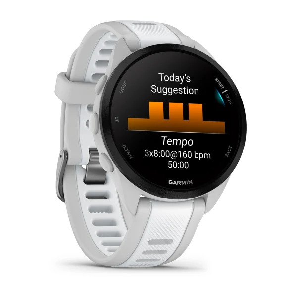 Ceas Garmin Forerunner 165, Grey/White "010-02863-21"