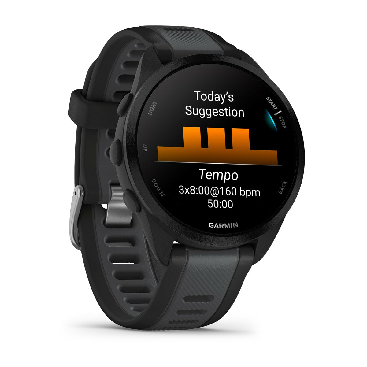 Smartwatch Forerunner 165 Music Black/Slate grey "010-02863-30"