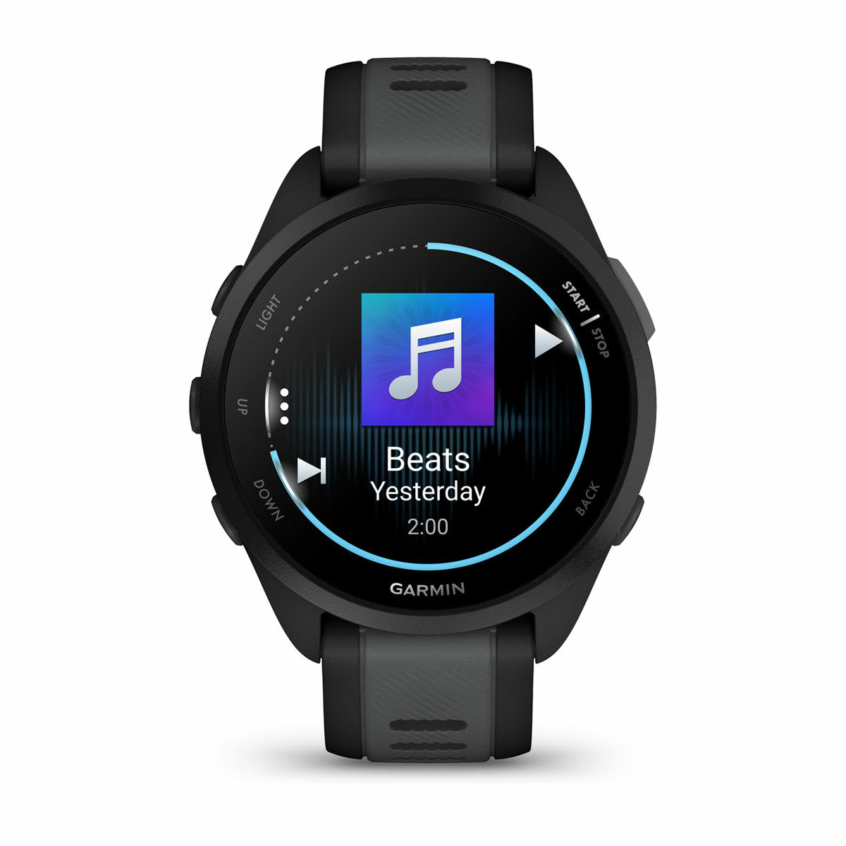 Smartwatch Forerunner 165 Music Black/Slate grey "010-02863-30"