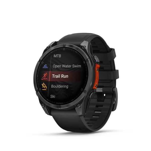 Smartwatch fenix 8 47 mm AMOLED Slate grey with Black silicone band "010-02904-00"