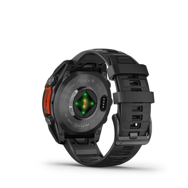 Smartwatch fenix 8 47 mm AMOLED Slate grey with Black silicone band "010-02904-00"