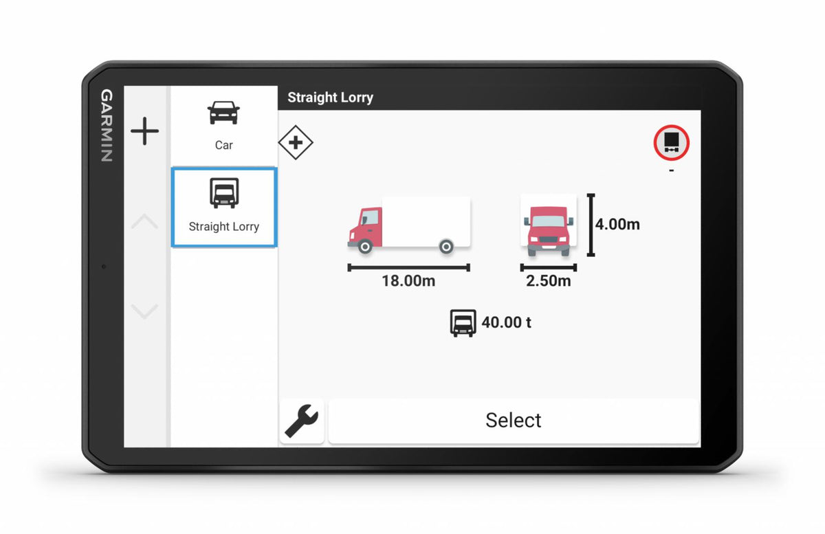 GPS Garmin Dezl LGV820, EU+South Africa 
