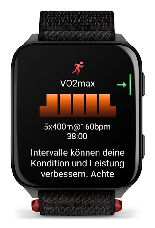 Smartwatch Venu X1 Black with Slate Titanium Caseback and Black ComfortFit Nylon Band "010-02980-02"