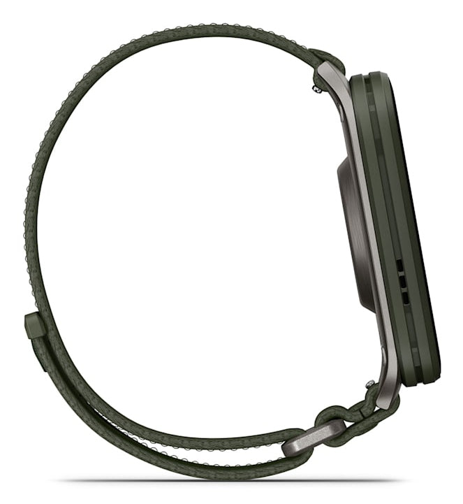 Smartwatch Venu X1 Moss with Titanium Caseback and Moss ComfortFit Nylon Band "010-02980-03"