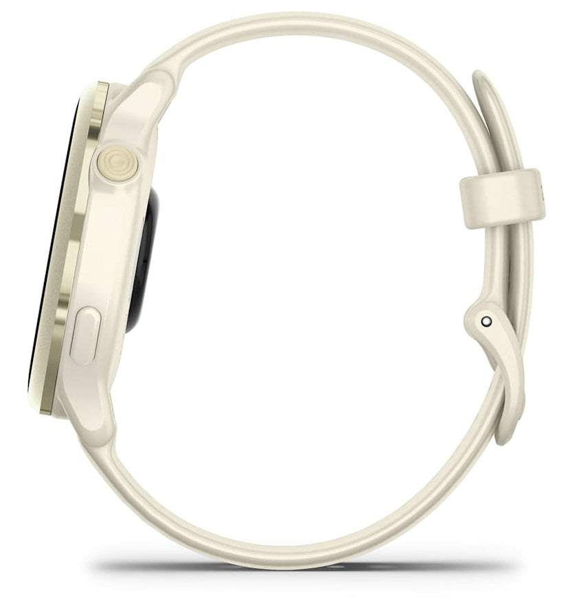 Ceas Garmin vivoactive 6 Bone/Lunar Gold "010-02985-01"