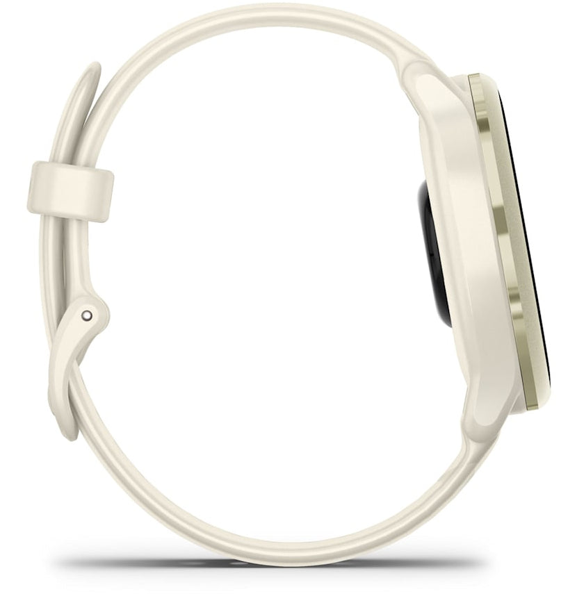 Ceas Garmin vivoactive 6 Bone/Lunar Gold "010-02985-01"