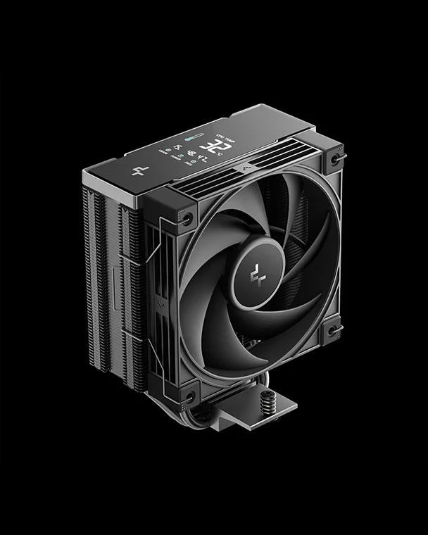 COOLER DeepCool "AK400 G2 DIGITAL NYX" skt. Intel si AMD, racire cu aer, vent. 120mm, 2000 rpm, 4 heatpipies, inaltime 156mm, top cover digital, negru,"R-AK400G2-BKNNMN-GJD-1"