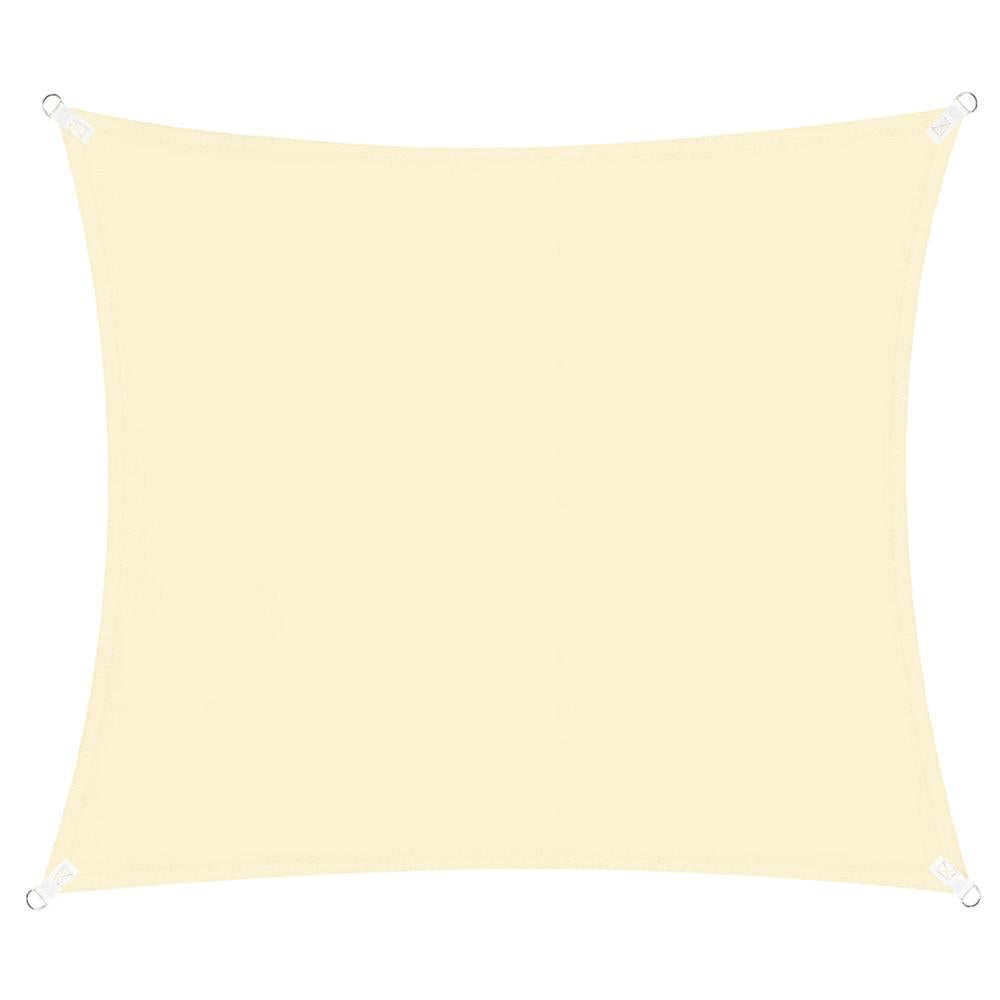 Copertina prelata de soare Sersimo SN124, patrata, impermeabila cu protectie UV, 4x4m, ecru