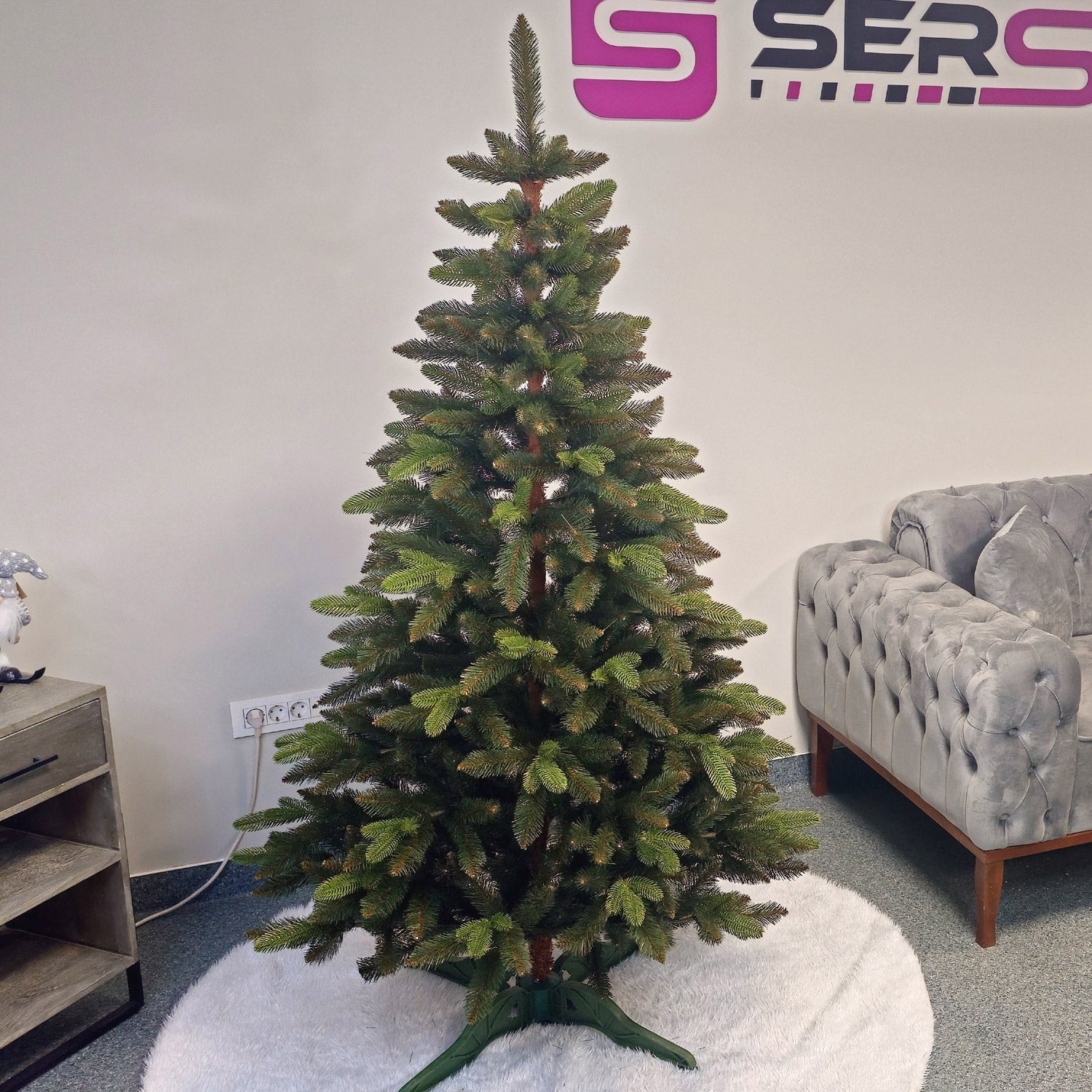 Brad artificial Christmas Deluxe by Sersimo, Victoria Special, 2D+3D, 180cm