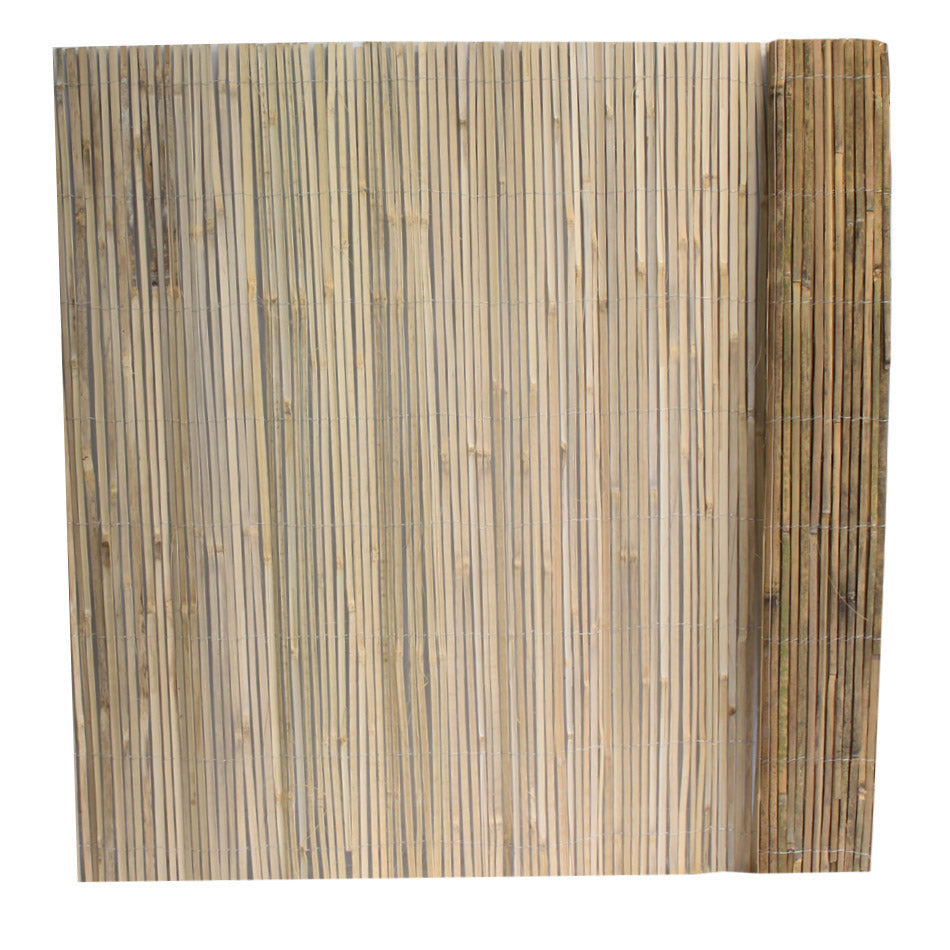 Panou de gard/paravan din bambus Sersimo, 150x500cm, 12mm
