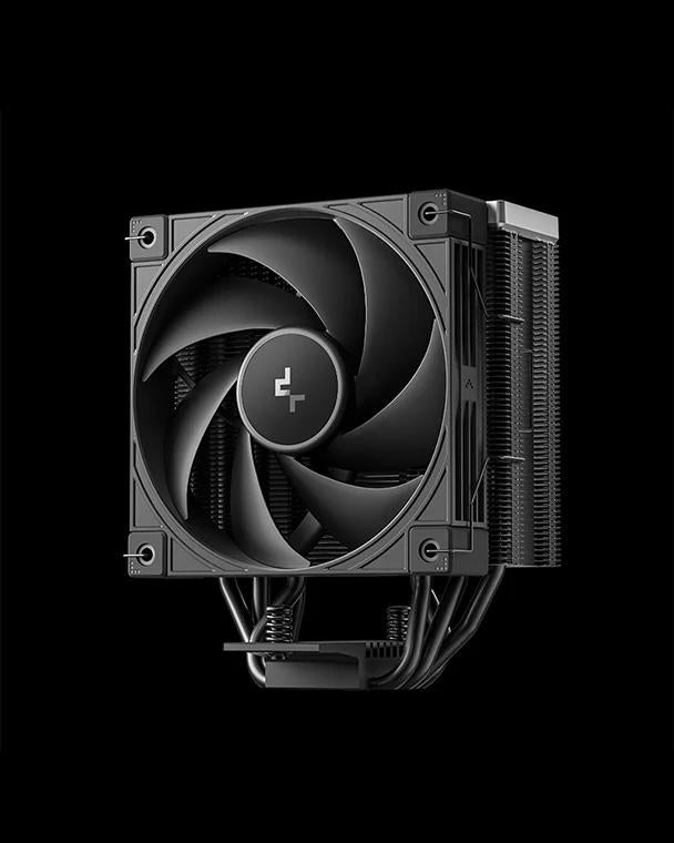 COOLER DeepCool "AK400 G2" skt. Intel si AMD, racire cu aer, vent. 120mm, 2000 rpm, 4 heatpipies, inaltime 156mm, top cover lemn, negru,"R-AK400G2-BKNNMN-GJD"