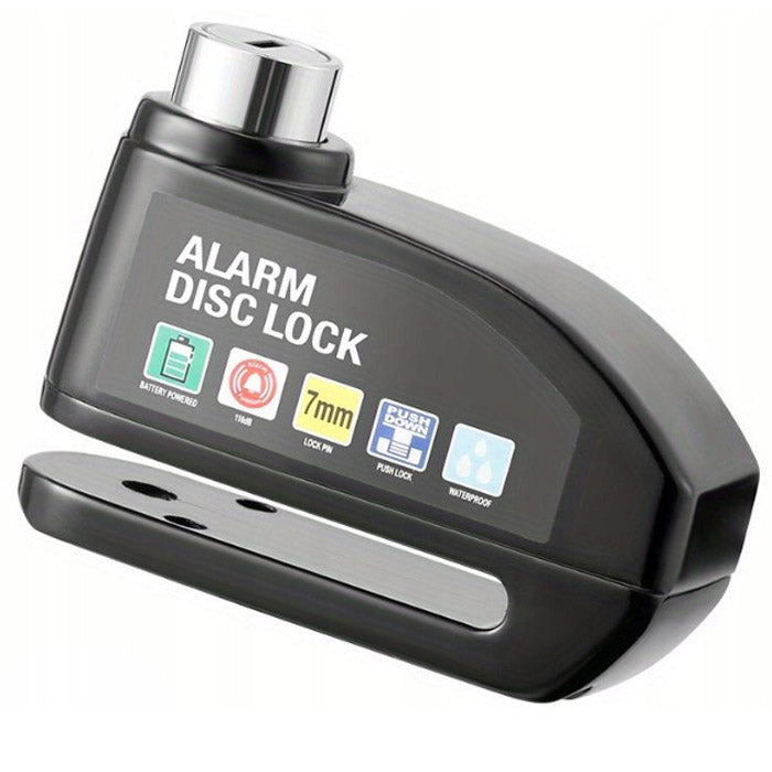 Antifurt cu alarma pentru disc frana bicicleta, impermeabil, sonor puternic 110 db