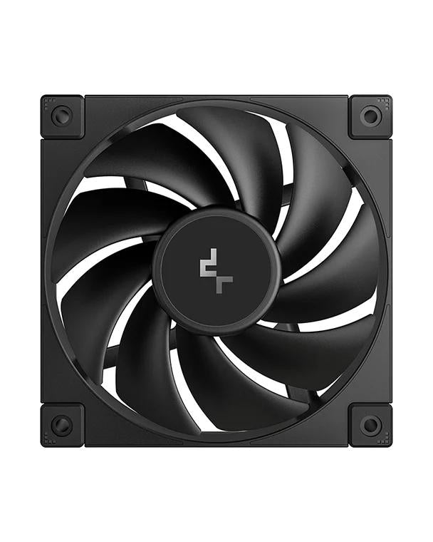 Set 3 ventilatoare DeepCool "FD12(3in1)", 120mm, 400-2050 RPM, FDB, 64.2 cfm, , 4pin PWM, negru, "R-FD12-BKNPN3-G" - 6933412710929
