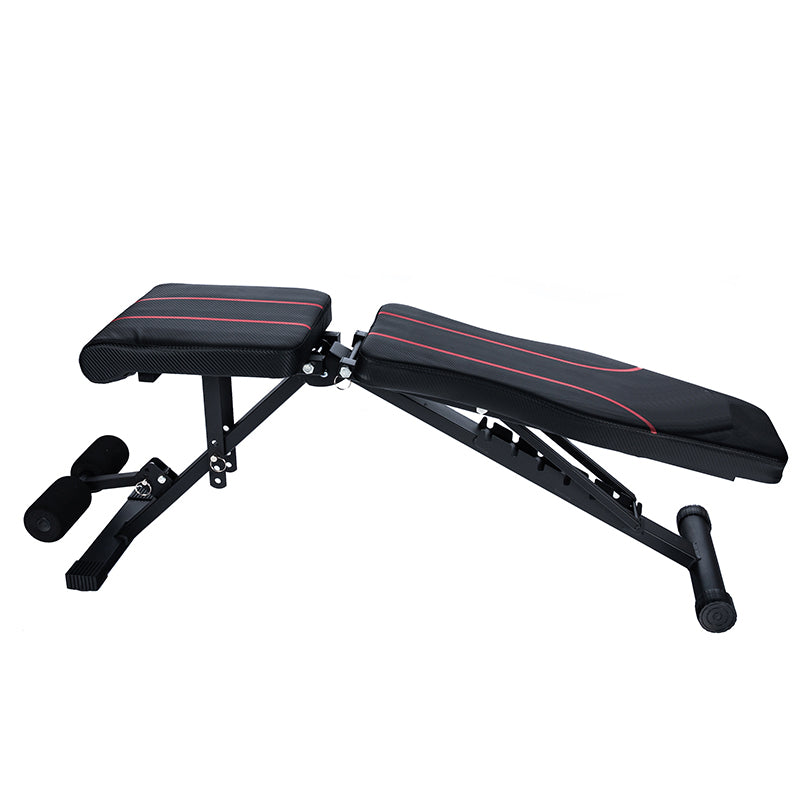 Banca multifunctionala antrenament fitness, spatar reglabil 7 trepte, sarcina maxima 200 kg