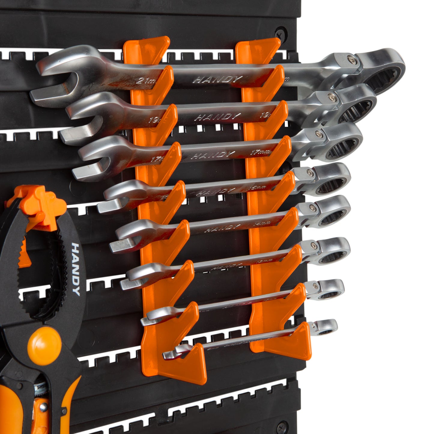 Organizator de perete, suport pentru scule - 2 plăci - 475 x 272 x 115 mm