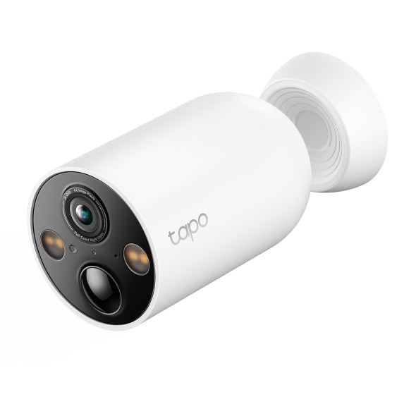 CAMERA IP Exterior cu acumulator TP-LINK, IP66, dist. IR 15 m, tip lentila fixa 3.15 mm, 3 Mpx rezolutie 2K, wireless, microfon, carcasa plastic, necesita HUB, "Tapo C425"