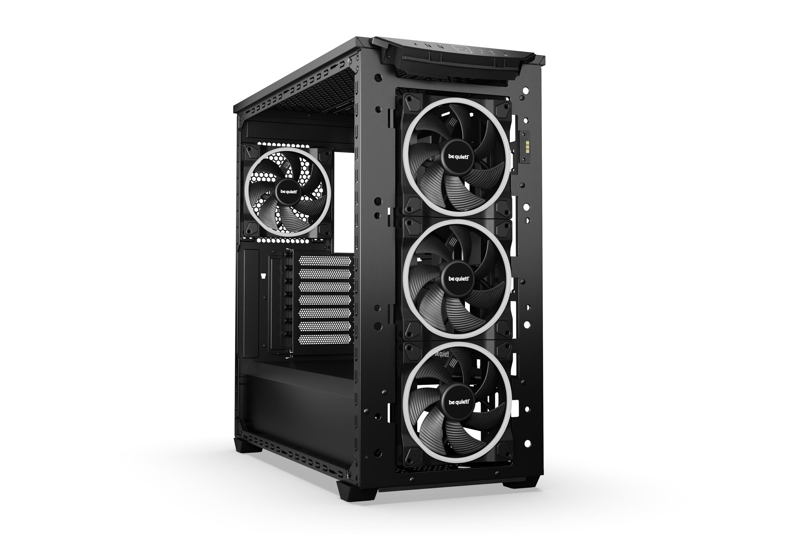 CARCASA be quiet "Shadow Base 800 FX", middle tower, gaming, fara sursa, PSU shroud, 7 sloturi expansiune, negru, "BGW63"