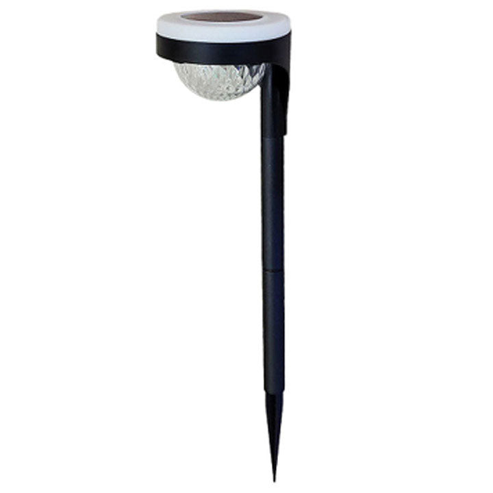 Lampa solara de gradina, pentru iluminare alee, cu proiectie pe sol, 11x9x39cm