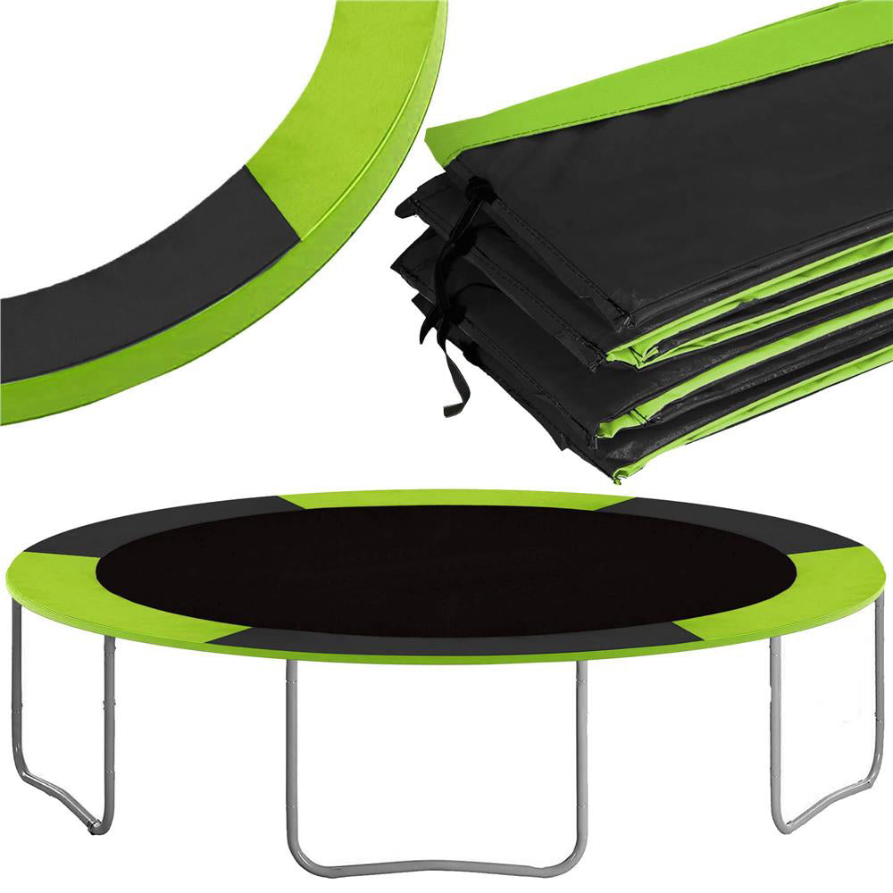 Protectie arcuri pentru trambulina cu diametrul de 244 cm, Verde si Negru