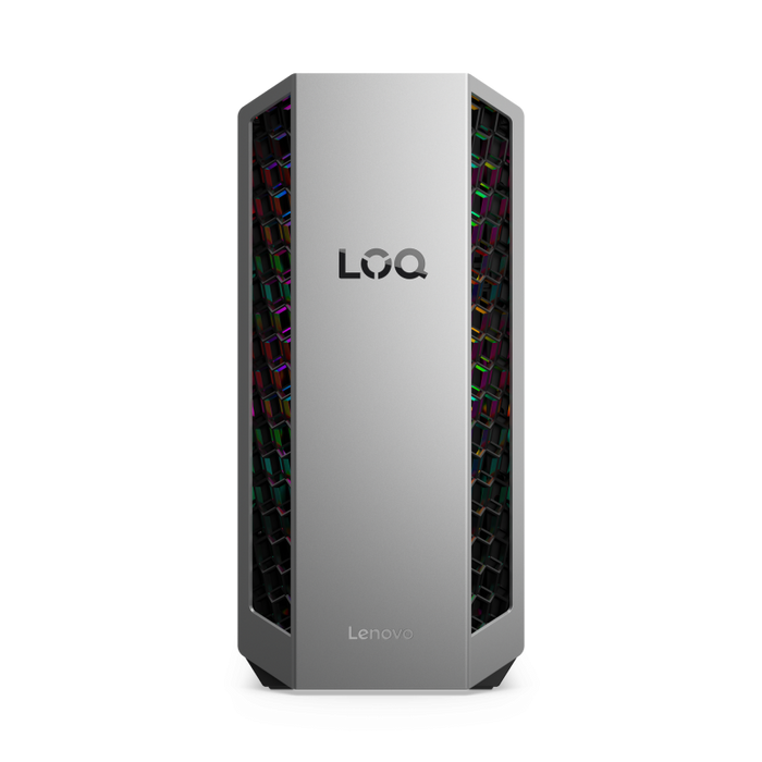 Desktop Gaming Lenovo LOQ Tower 26ADR10 cu procesor AMD AMD Ryzen 7 8745HX pana la 5.1 GHz, 16 GB DDR5, 1TB SSD, RX 9070 XT, 