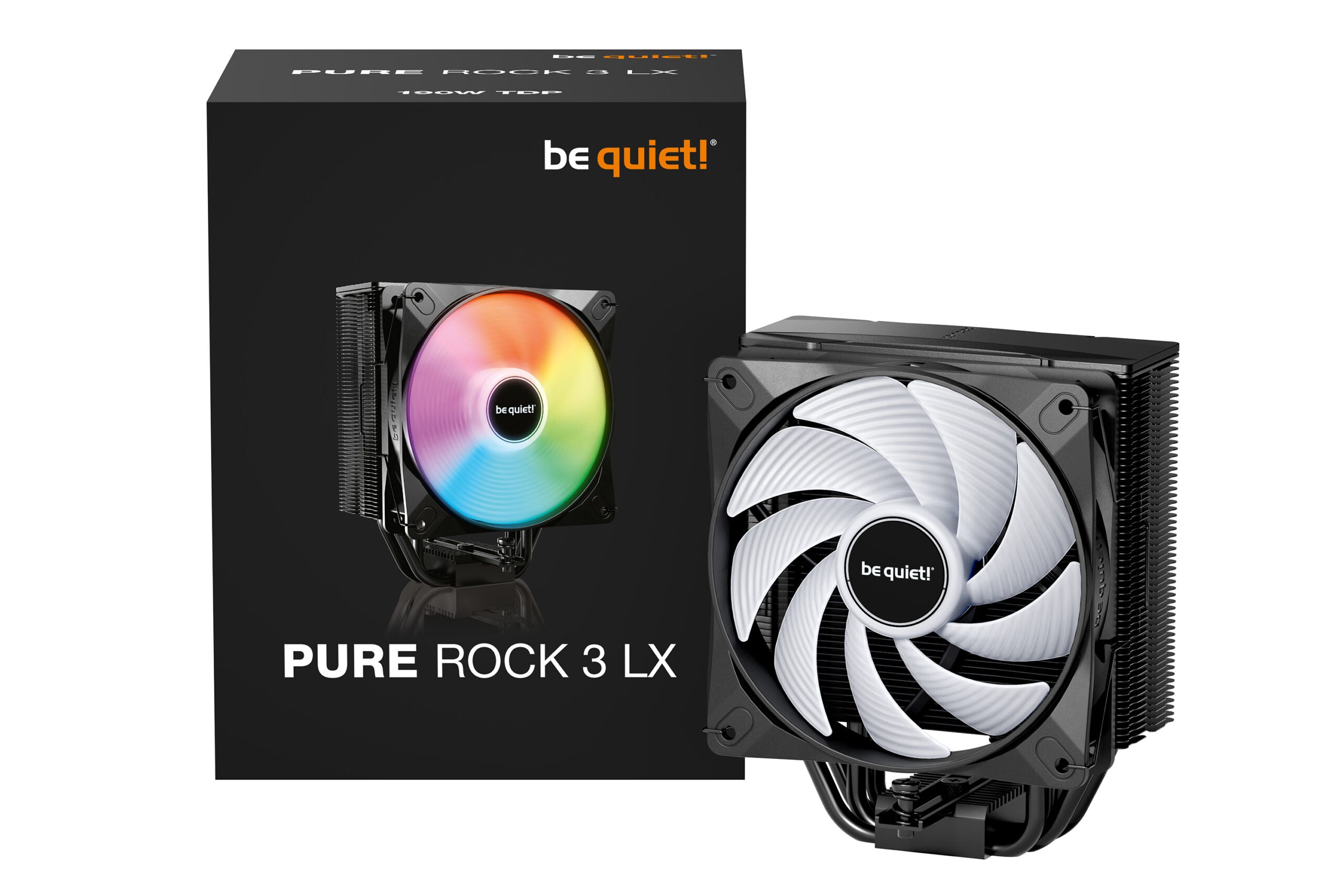 COOLER be quiet "Pure Rock 3 LX" skt. Intel si AMD, racire cu aer, vent. 120mm, 2000 rpm, inaltime 154mm, "BK040"