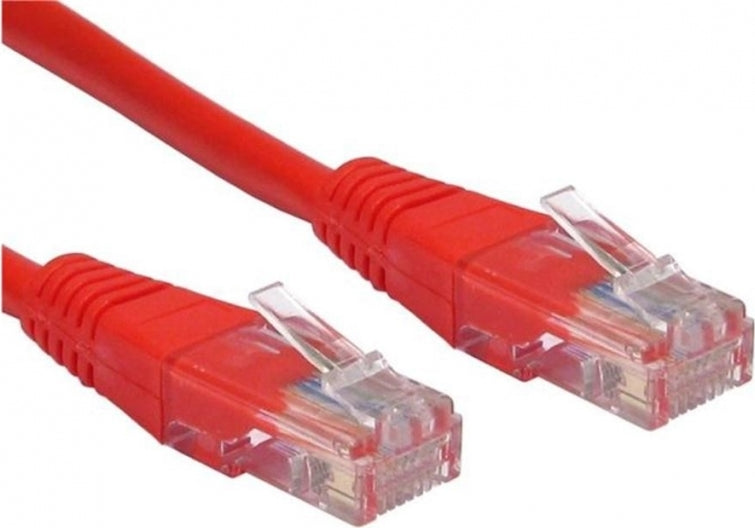 PATCH CORD UTP SPACER Cat5e, cupru-aluminiu, 3 m, rosu, AWG26, "SP-PT-CAT5-3M-R" / 45505699