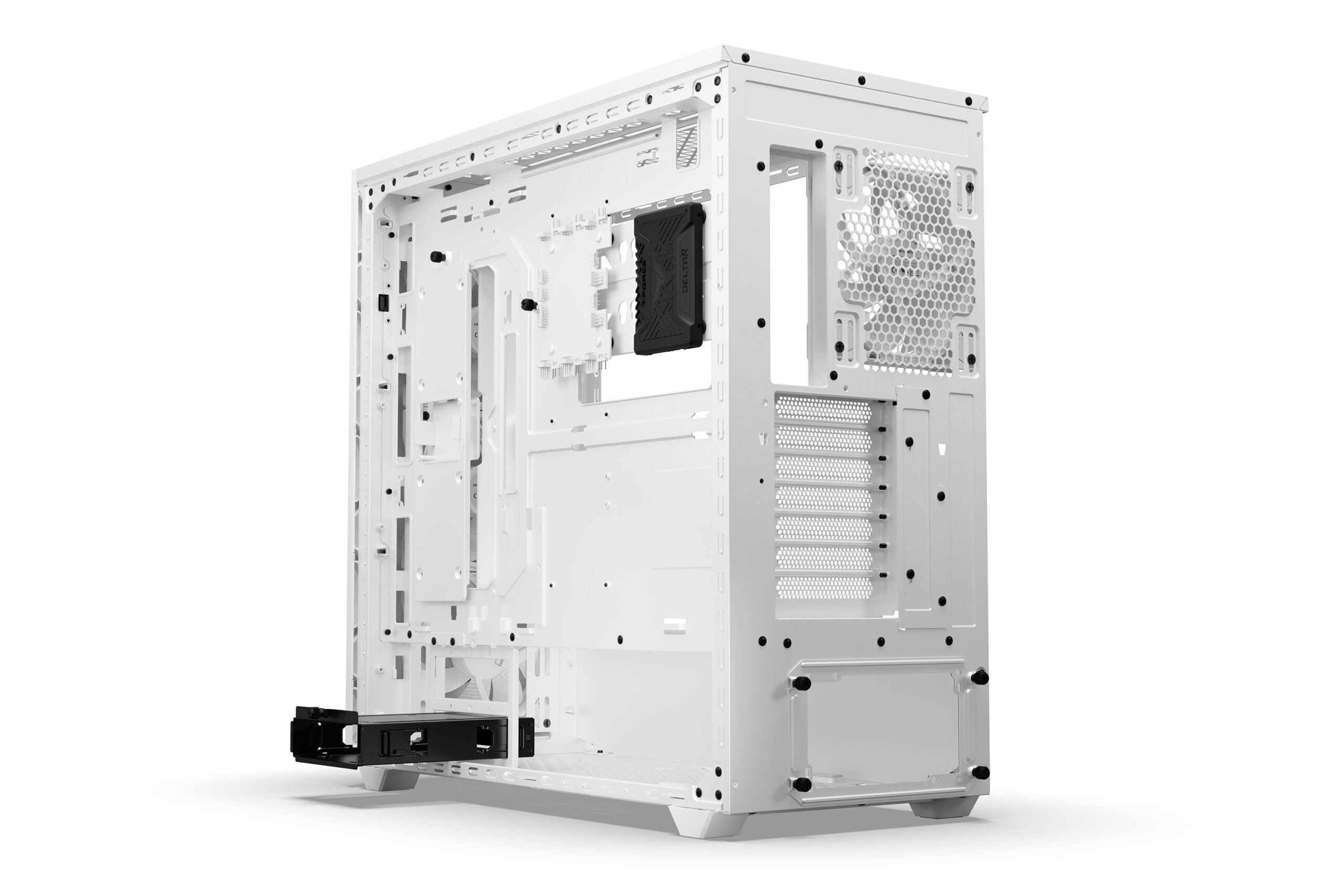 CARCASA be quiet "Shadow Base 800 FX", middle tower, gaming, fara sursa, PSU shroud, 7 sloturi expansiune, alb, "BGW64"