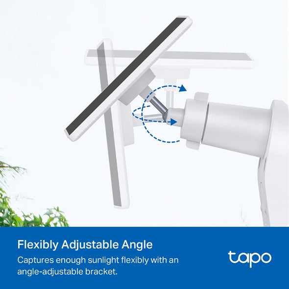 PANOU SOLAR TP-Link, pentru camerele IP Tapo cu acumulator, putere 2.5W, IP 65, "Tapo A201"