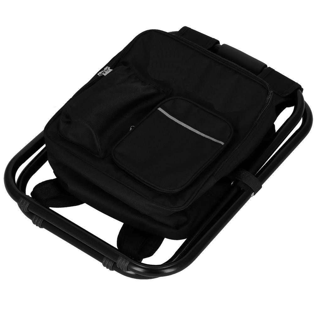 Scaun de drumetie pliabil tip rucsac pentru camping, izopren, sarcina 100kg