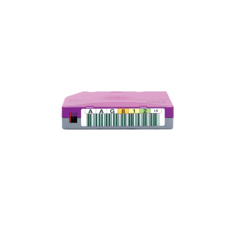 HPE LTO-6 MP Worm Custom Labeled 20 Pk (HPE LTO-6 Ultrium 6.25TB Worm Custom Labeled 20 Data Cartridges with Cases)