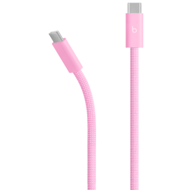 Beats USB-A To USB-C 1.5M Pk (Beats USB-A to USB-C Woven Cable (1.5m) - Power Pink)