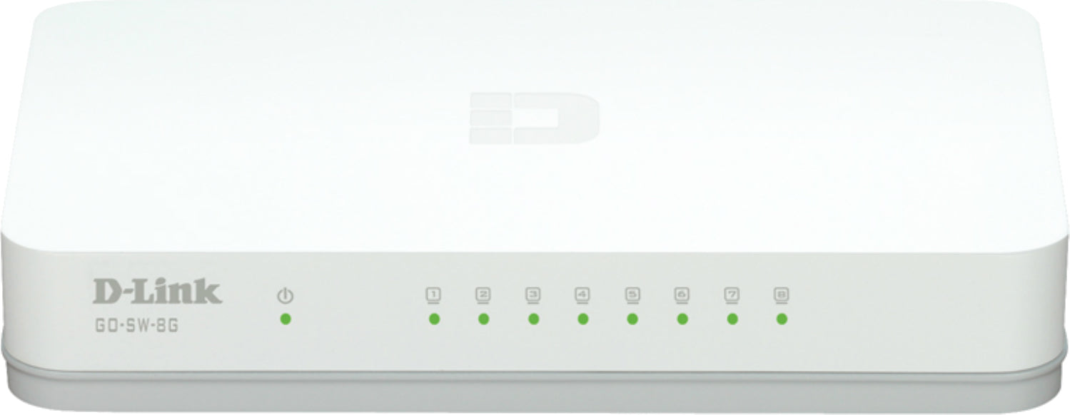 SWITCH D-LINK 8 porturi Gigabit, carcasa plastic, "GO-SW-8G"