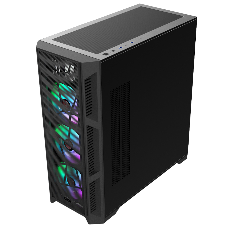 Carcasa RAIJINTEK PONOS ULTRA MS4, ATX, Negru "0R20B00226"