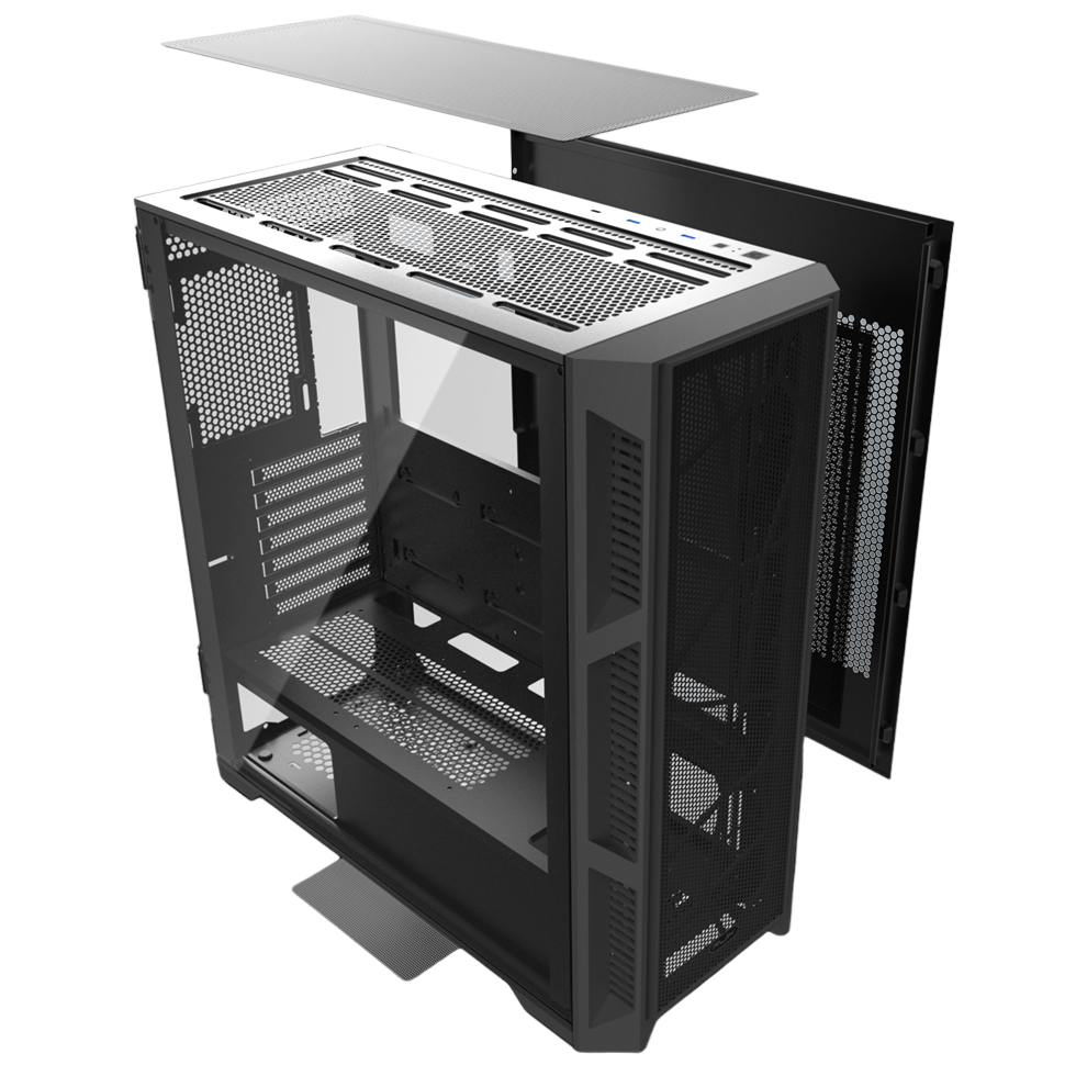 Carcasa RAIJINTEK PONOS ULTRA MS4, ATX, Negru "0R20B00226"