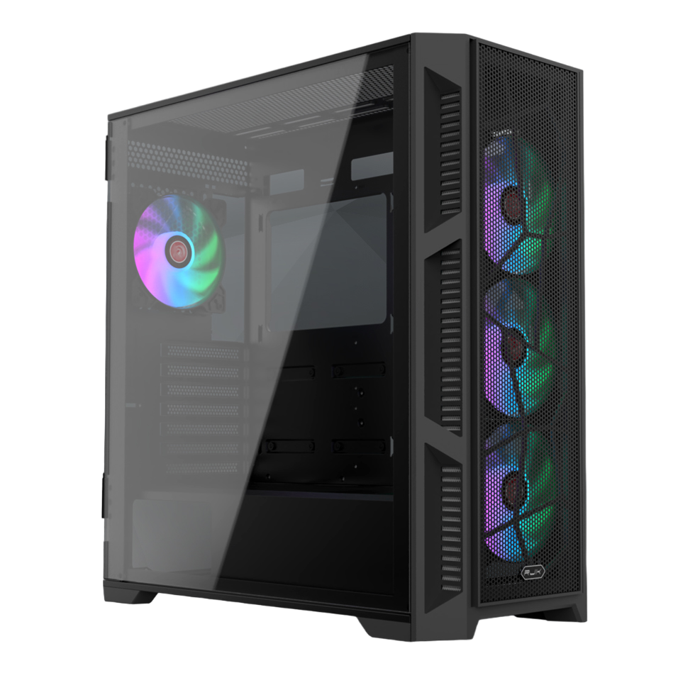 Carcasa RAIJINTEK PONOS ULTRA MS4, ATX, Negru "0R20B00226"