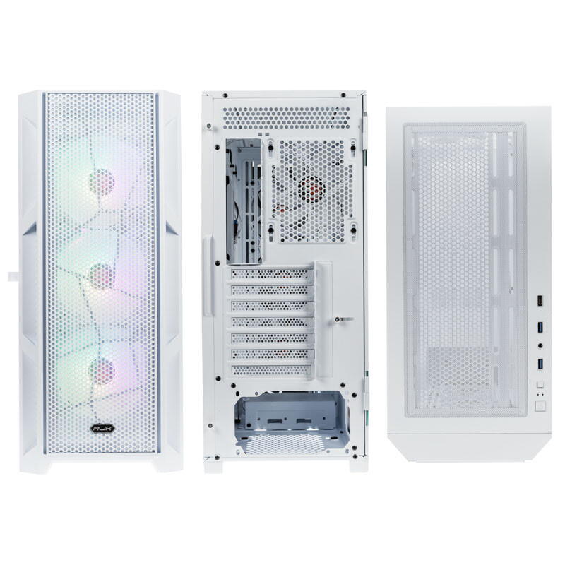 Carcasa RAIJINTEK PONOS ULTRA MS4, ATX, Alb "0R20B00228"