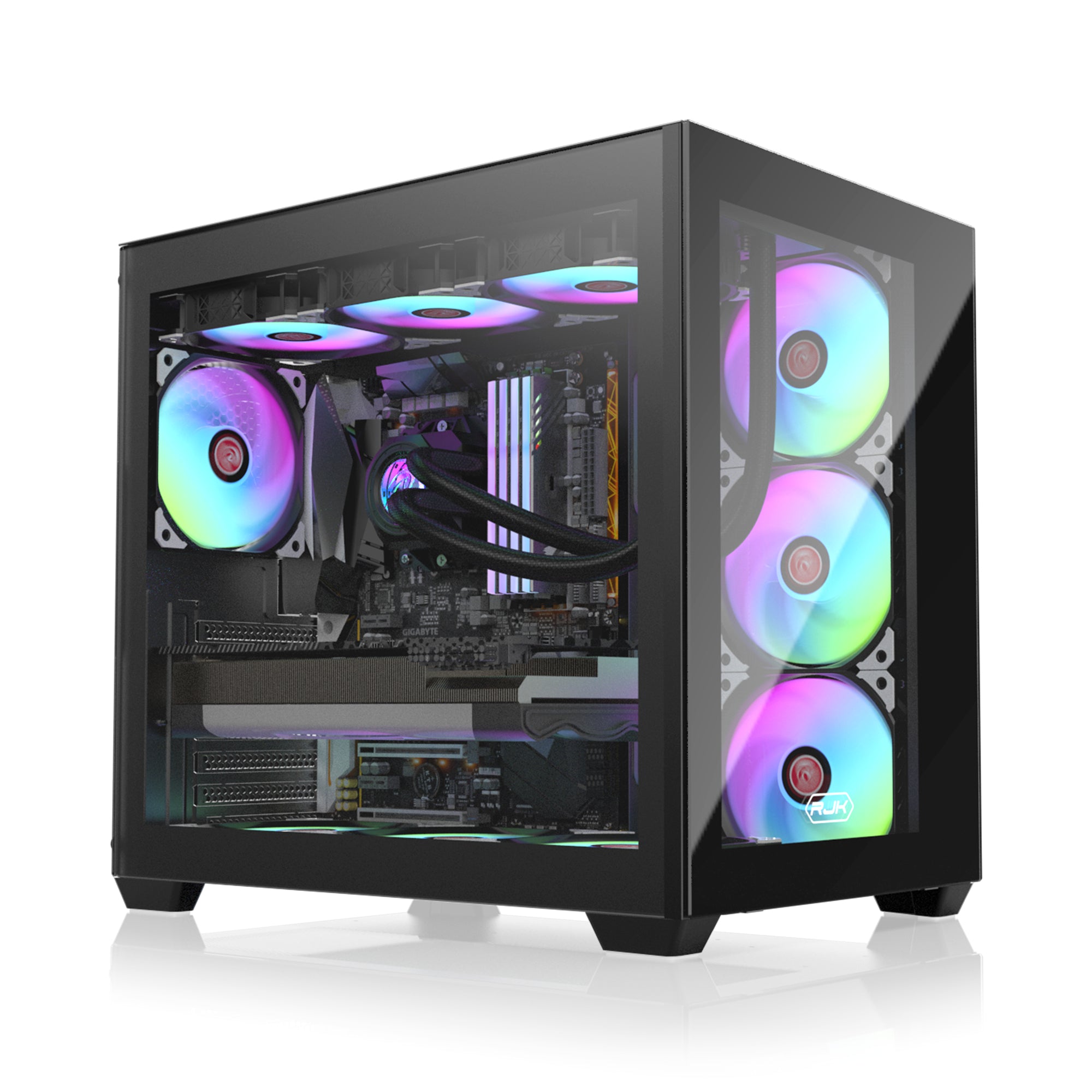 Carcasa RAIJINTEK PAEAN C7 TG4, MiddleTower, ATX, Negru "0R20B00234"