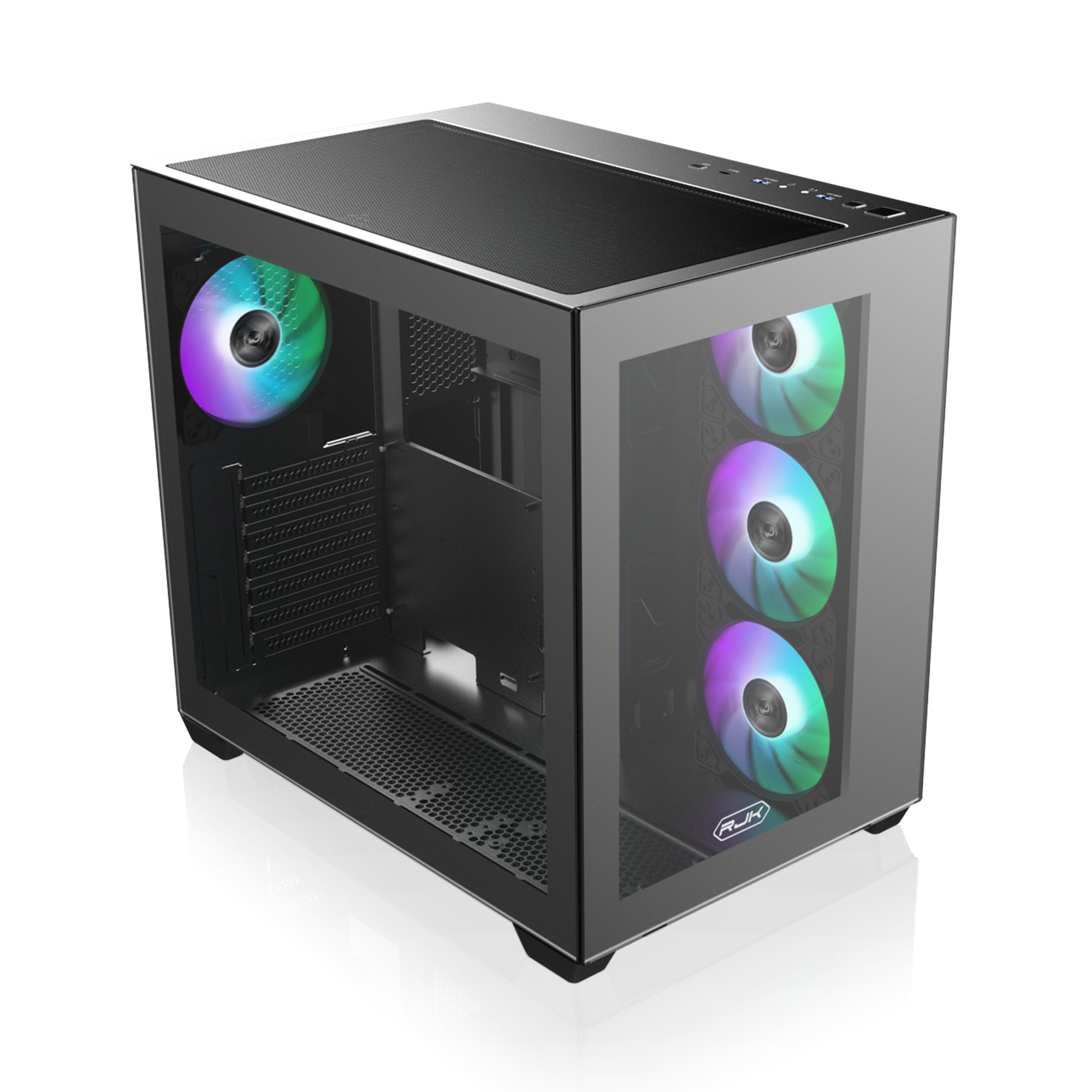 Carcasa RAIJINTEK PAEAN C7 TG4, MiddleTower, ATX, Negru "0R20B00234"