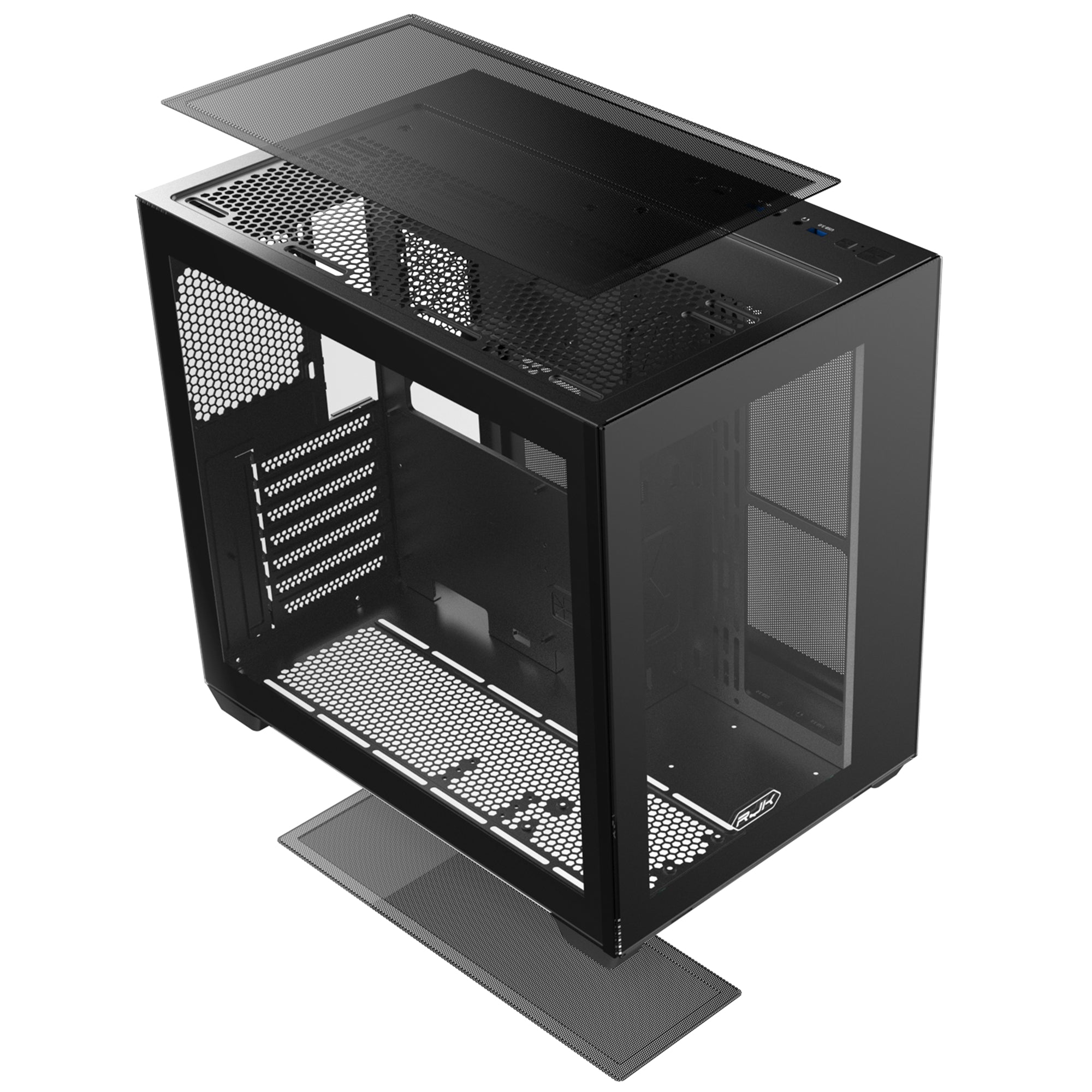 Carcasa RAIJINTEK PAEAN C7 TG4, MiddleTower, ATX, Negru "0R20B00234"