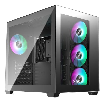 Carcasa Raijintek PAEAN C7 TG4, MiddleTower, ATX, Negru "0R20B00234" – Carcase gaming