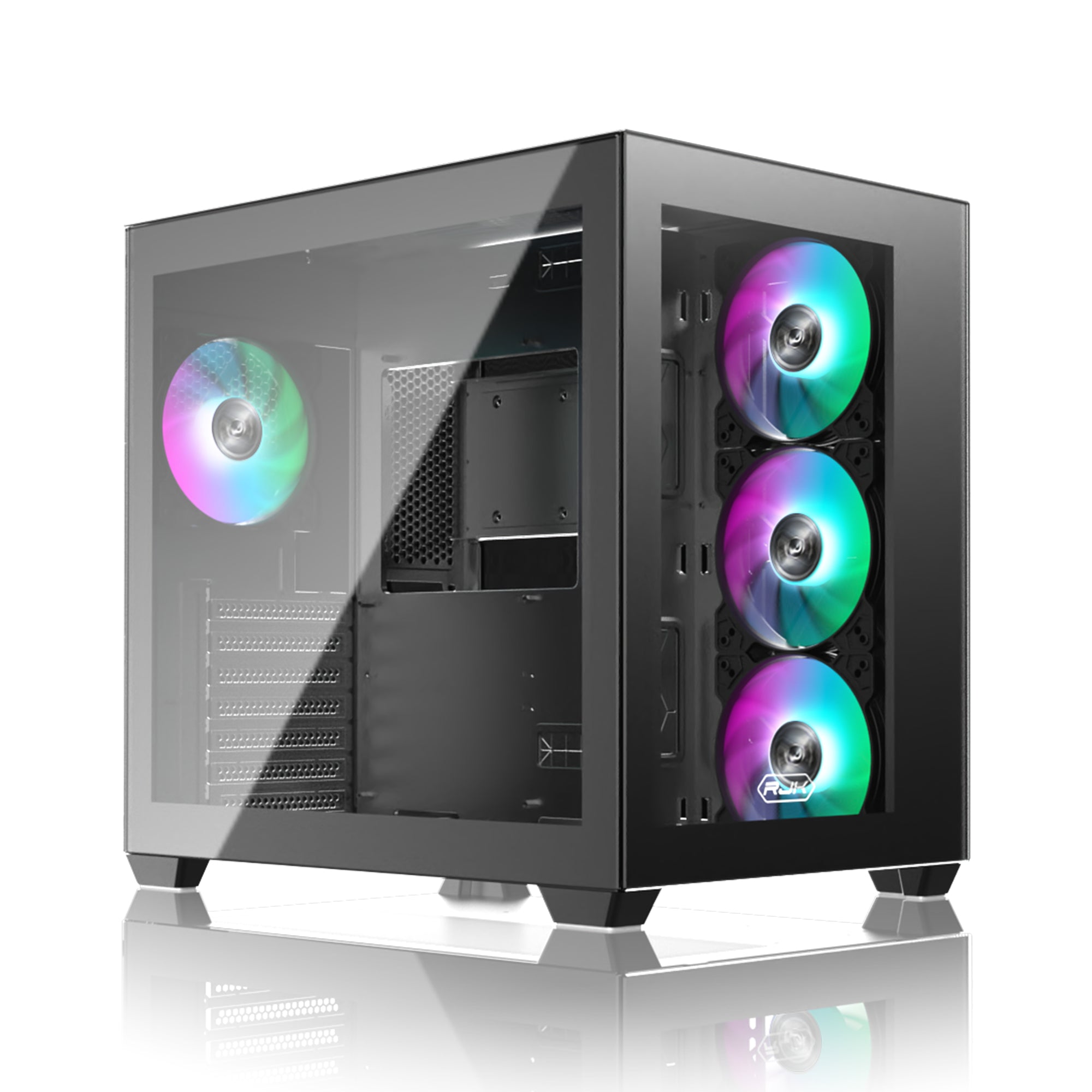 Carcasa RAIJINTEK PAEAN C7 TG4, MiddleTower, ATX, Negru "0R20B00234"