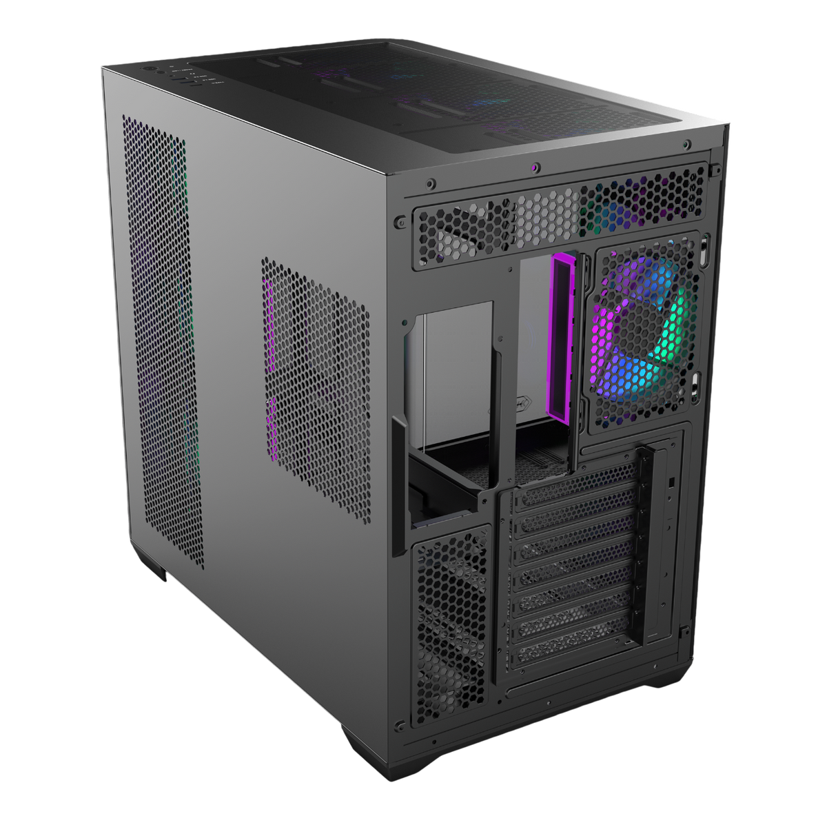 Carcasa Raijintek Atreus BT4, MiddleTower, E-ATX, Negru 