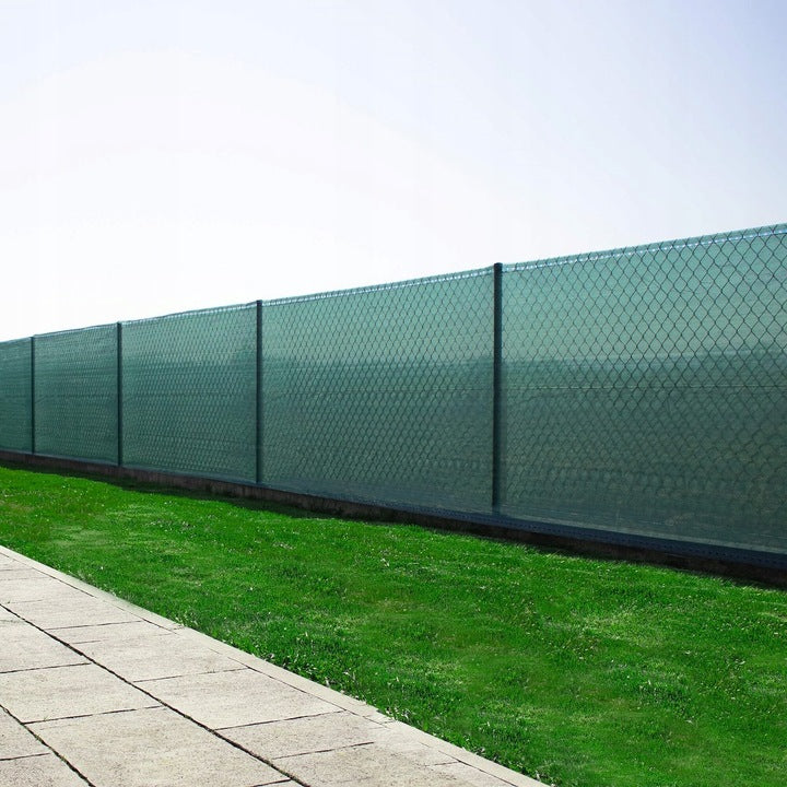 Plasa umbrire si intimitate pentru gard, 1.5m latime, 10m lungime, 65g densitate, verde